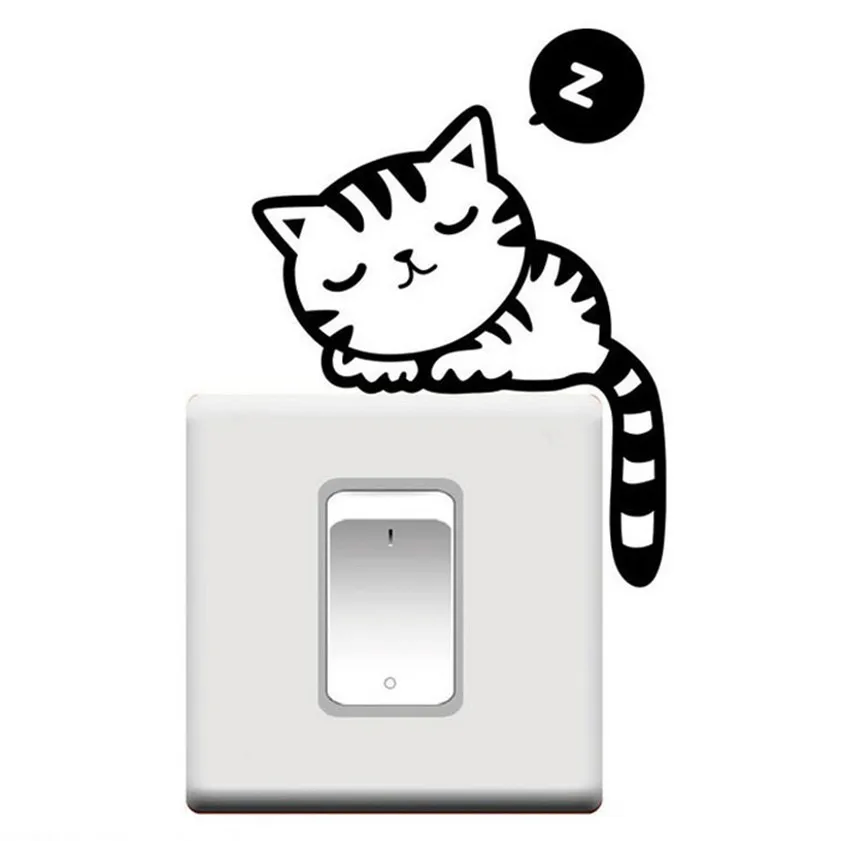 2017 HOT High Quality Room Window Wall Decorating Switch Vinyl Decal Sticker Decor Stencil designs Dropshipping wh | Дом и сад