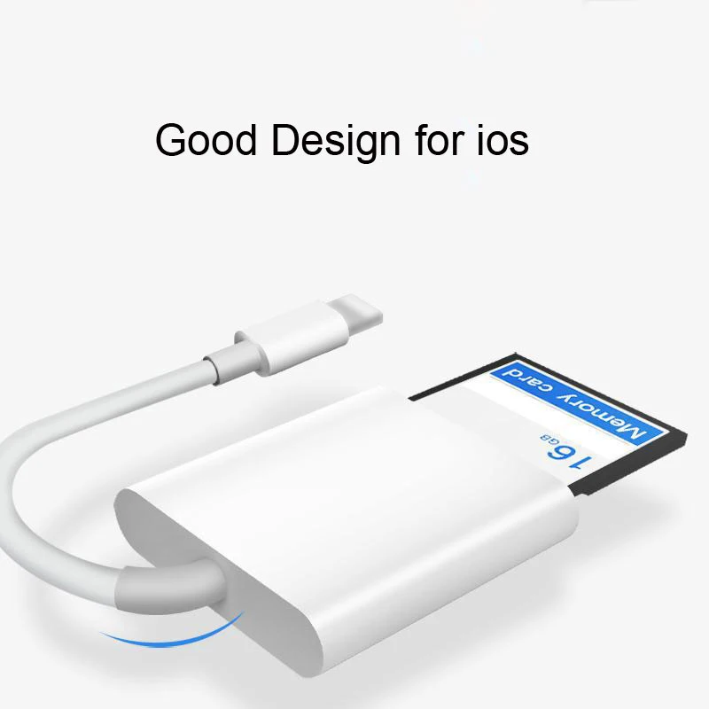 OTG кардридер для света ning на SD смарт-камера карта адаптер для считывателей для iPhone XR XS X 8 7 iPad Apple iOS9.2 10 11 12 памяти