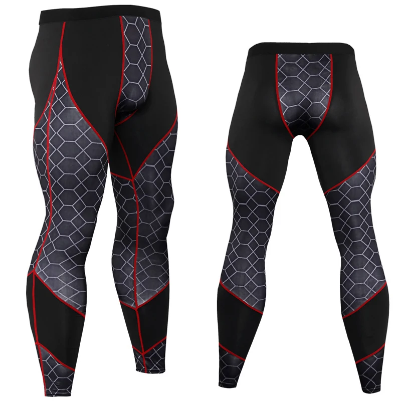 3D Печатные Фитнес Компрессионные Мужские брюки спортивная одежда обтягивающие мужские s леггинсы для бега мужские колготки брюки Bese слой дропшиппинг