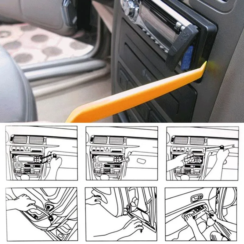 Car Audio soundproof door removal tool 5