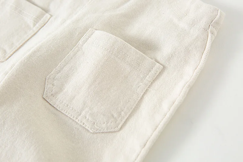 Джинсовые штаны для маленьких девочек хлопковые комбинезоны высококачественные осенние детские штаны для мальчиков От 0 до 3 лет штаны для малышей корейская модная детская пижама