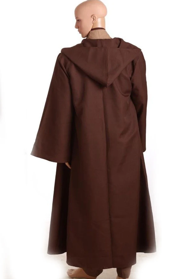 Star Wars Revenge of The Sith Obi-Wan Kenobi Cosplay Costume Jedi Robe for Adult Men - Halloween Costume image 4