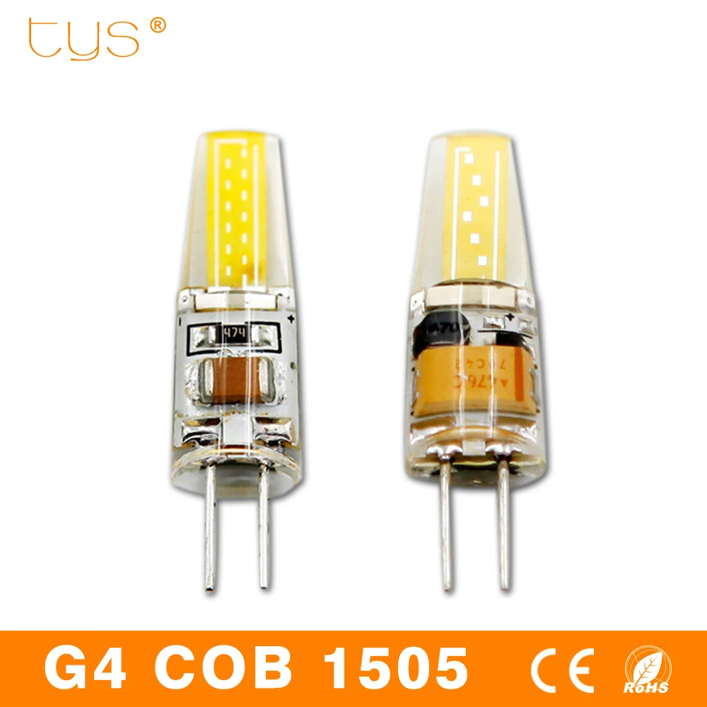 G4 font b LED b font Lamp COB 3W Lampada font b Led b font Light
