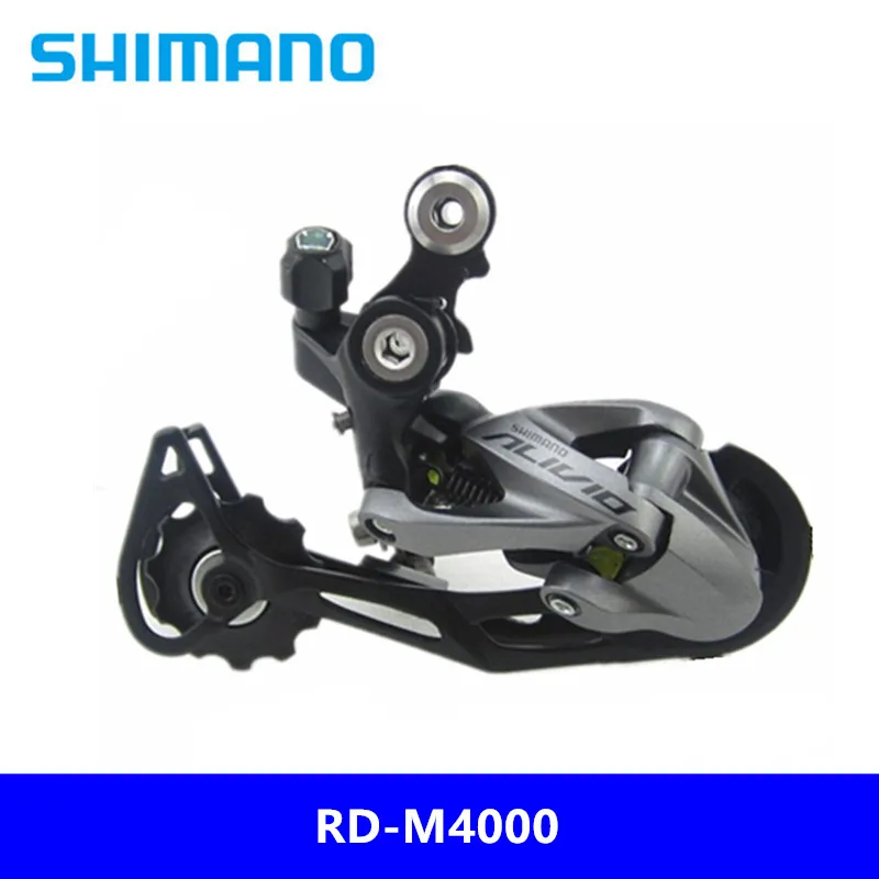 

Free shipping brand new original quality durable SHIMANO ALIVIO RD-M4000 mountain bike 9-speed rear 27-speed rear derailleur