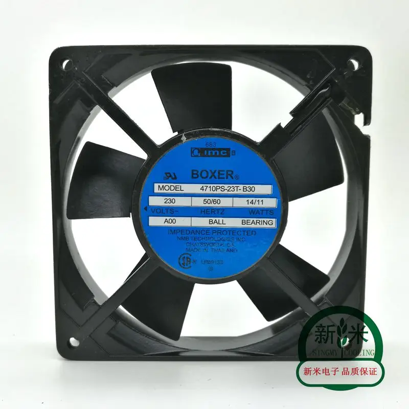 Б/у NMB-MAT NMB 4710PS-23T-B30 12025 12 см 230V 14/11W вставная деталь алюминиевый вентилятор