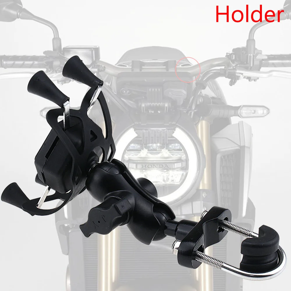 Phone Holder for HONDA CBR 600RR CBR600RR 2007- Motorcycle Accessories GPS Navigation Bracket 13mm - Цвет: X-3