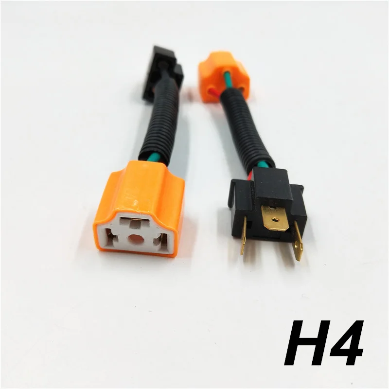 10 шт. керамические светодиодные лампы h4 h7 9003 H8 H11|connector led|connector 12vconnector auto |