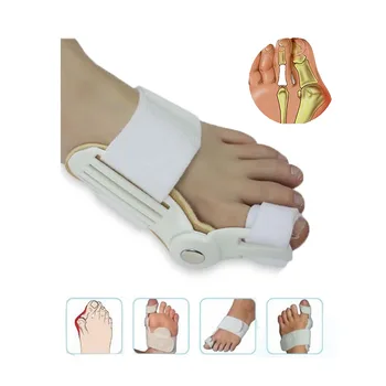 

2Pcs Hotsales Big Toe Care Corrector Foot Massager Bunion Splint Straightener Corrector Foot Pain Relief Hallux Valgus C392