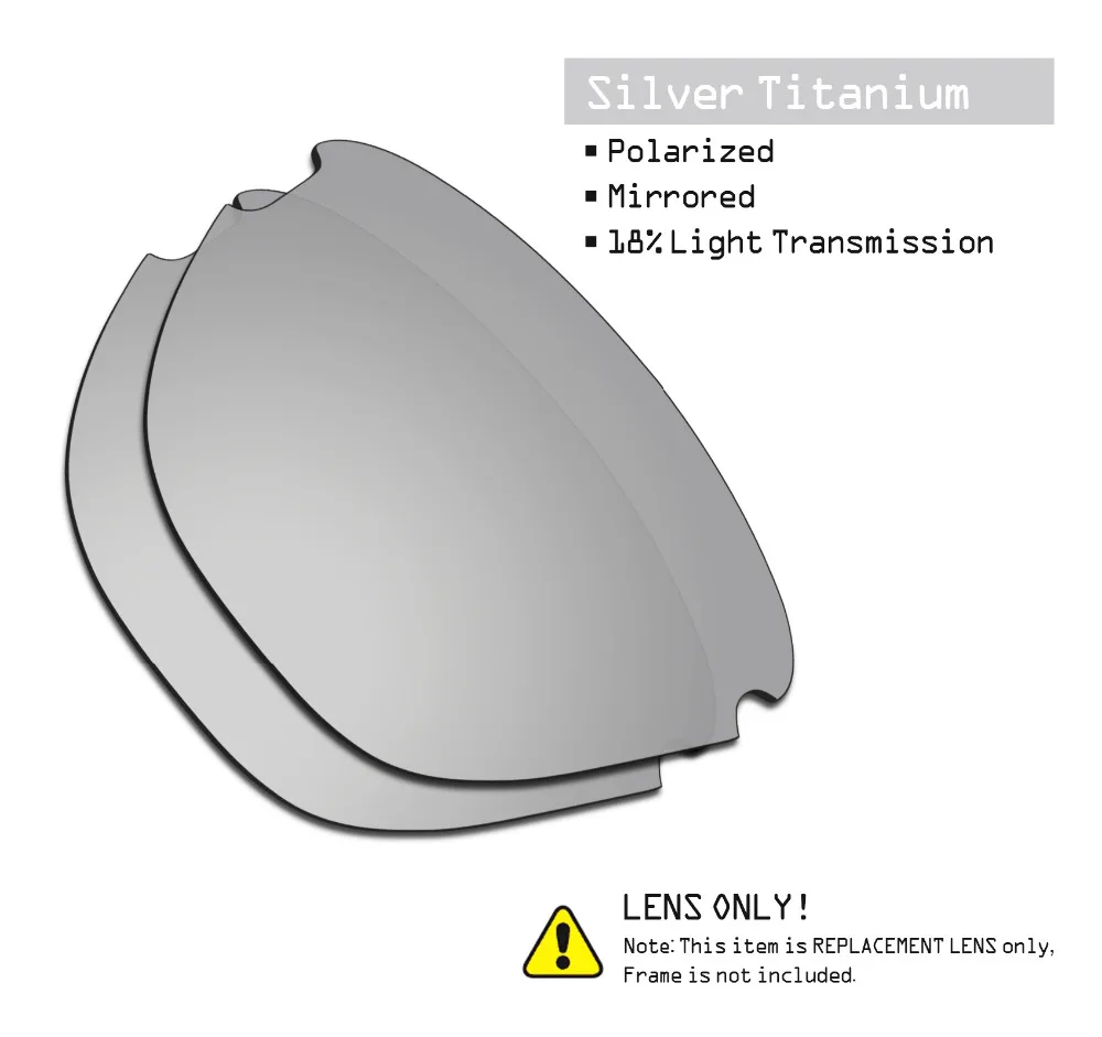 SmartVLT 4 Pairs Polarized Sunglasses Replacement Lenses for Oakley Frogskins Lite - 4 Colors