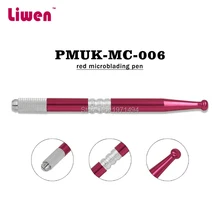 Высочайшее Качество 50 шт. Перманентный макияж бровей ручные микроиглы ручки с 10 шт. 12 контакты татуировки лезвия иглы