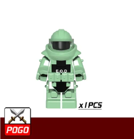

Anti-explosion Clothing Original Blocks Educational Toy Swat Police Military Weapon Accessories Compatible Mini Figures