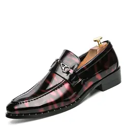 Обувь с заостренным носком 2018 новый пряжки ремня Свадебные Для мужчин платье Бизнес обувь Высокое качество PU кожа Мужские туфли