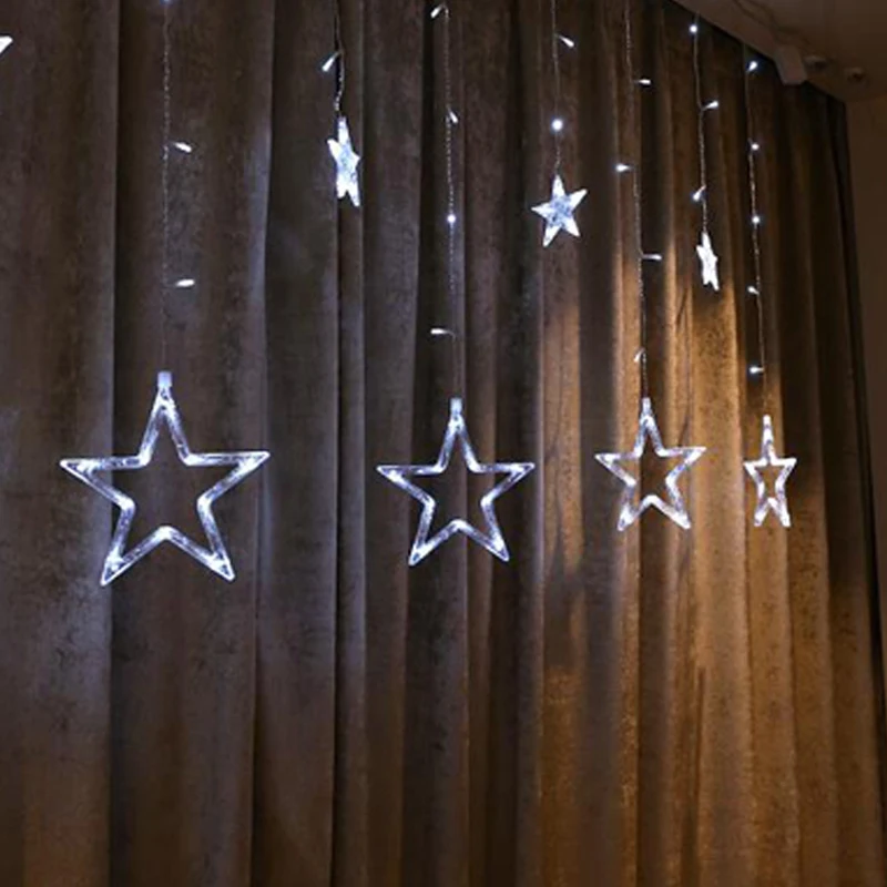 Led Christmas String Fairychristmas lights indoor  Plug Garland Lamp Decorations for Home Party Garden Wedding Holiday lighting (8)