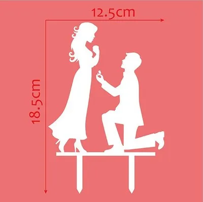 Несколько стилей Любовь Семья акриловый торт флаг Topper Mr & Mrs Свадебные флажки для