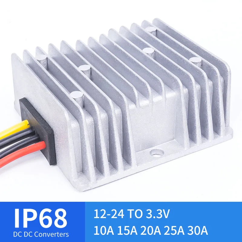 

DC DC 12-24V TO 3.3V 10A 15A 20A 25A 30A Buck Converter for Automotive Solar Voltage Regulators