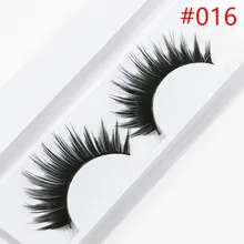Новинка, 1 пара, 3D накладные ресницы, корейский естественный "нюд" макияж, длинные норковые ресницы, ручная работа, набор для макияжа, подарок# H016