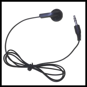 

80CM 3.5mm for Mono Single Stereo In-Ear Earphone Headset for Common Phone No Microphone Unilateral earphones