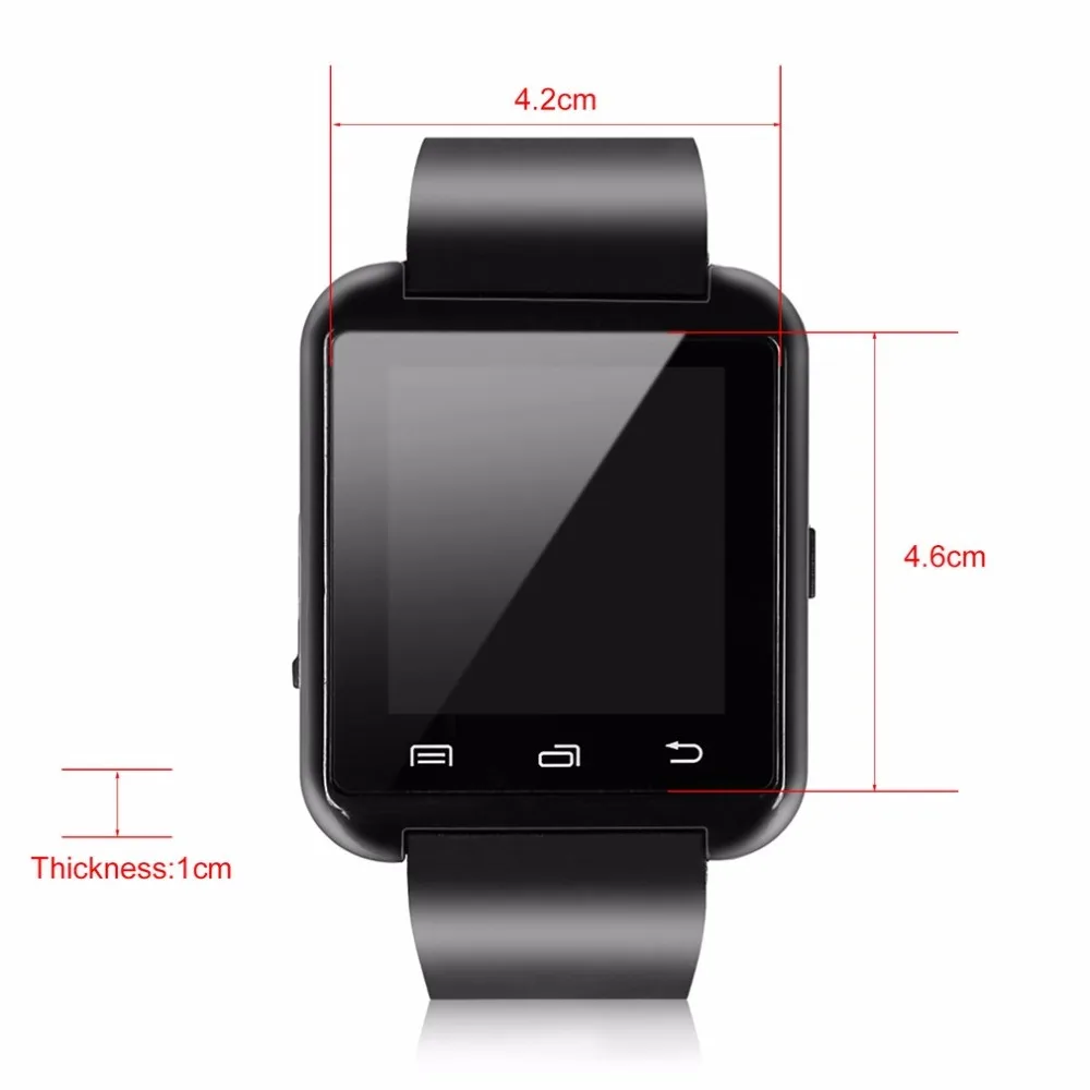 U8 Bluetooth спортивные умные часы высотомер браслет игрок дистанционное управление камера карты для Android подарки для детей