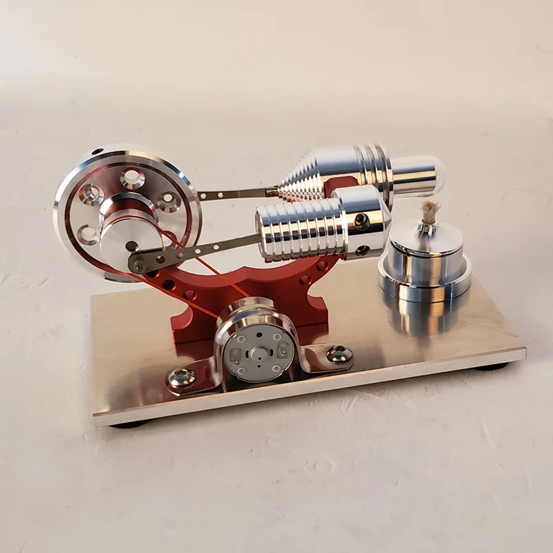 Modelo de Motor a Vapor Presente de Aniversário Stirling Motor Gerador Micro Hobby 9 Stirling motor gerador micro motor modelo de