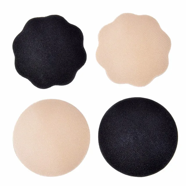 

2017 Women Sexy Pasties Protective Reusable Self Adhesive Silicone Breast Invisible Backless Bra Petal Nipple Cover Pad