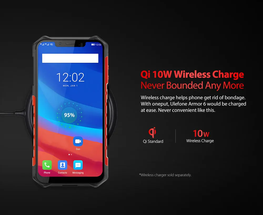 Оригинальный Ulefone Броня 6 4G смартфон 6,2 дюймов Android 8,1 Octa Core 6 ГБ Оперативная память 128 Гб Встроенная память отпечатков пальцев Сенсор 5000 мА/ч