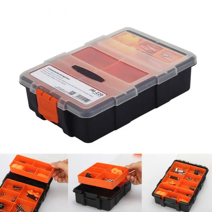 Tool Box Plastic Screwdriver Storage Case Container for Electronic Components Screw Screwdrivers GHS99