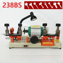 Горизонтальный DF-238BS дубликат ключей машина двухголовый горизонтальный станок для изготовления ключей репликатор 238BS для одностороннего ключа, поперечный ключ