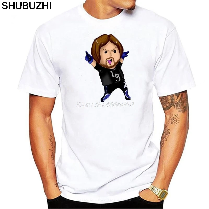 

Free shipping euro size Simple Style T Shirty Aj Styles The Phenomenal One Short-Sleeved Man Popular Style T Shirt