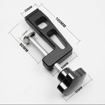 

2pcs Securing Clip G Clamp for Standard T-track 45mm Woodworking Tool