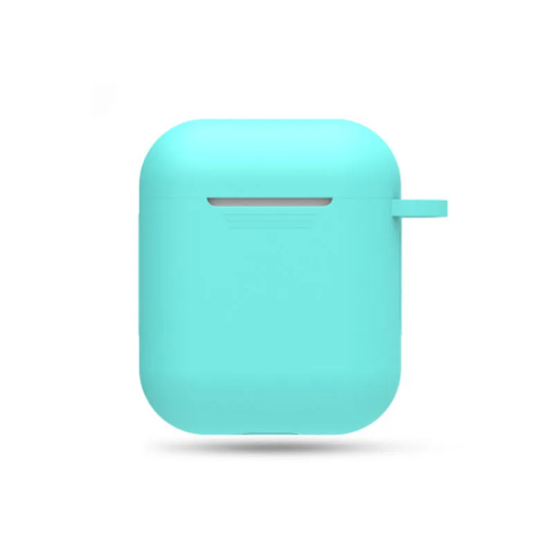 H Силиконовый защитный рукав водонепроницаемый ударопрочный для Apple AirPods чехол для AirPods Bluetooth беспроводные наушники коробка аксессуары - Цвет: H