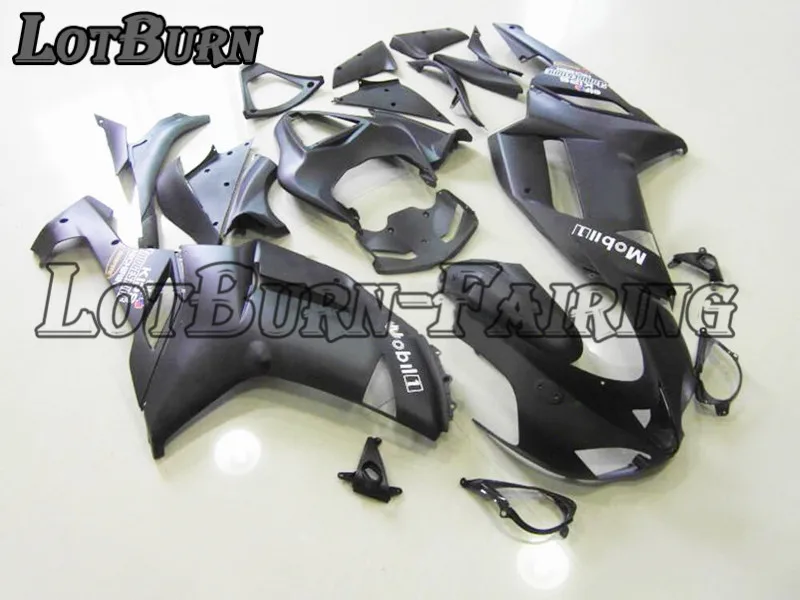 Мотоцикл обтекатель комплект подходит для KAWASAKI ZX6R 636 ZX-6R 2007 2008 07 08 комплект обтекателей Высокое качество ABS Пластик инъекций 007