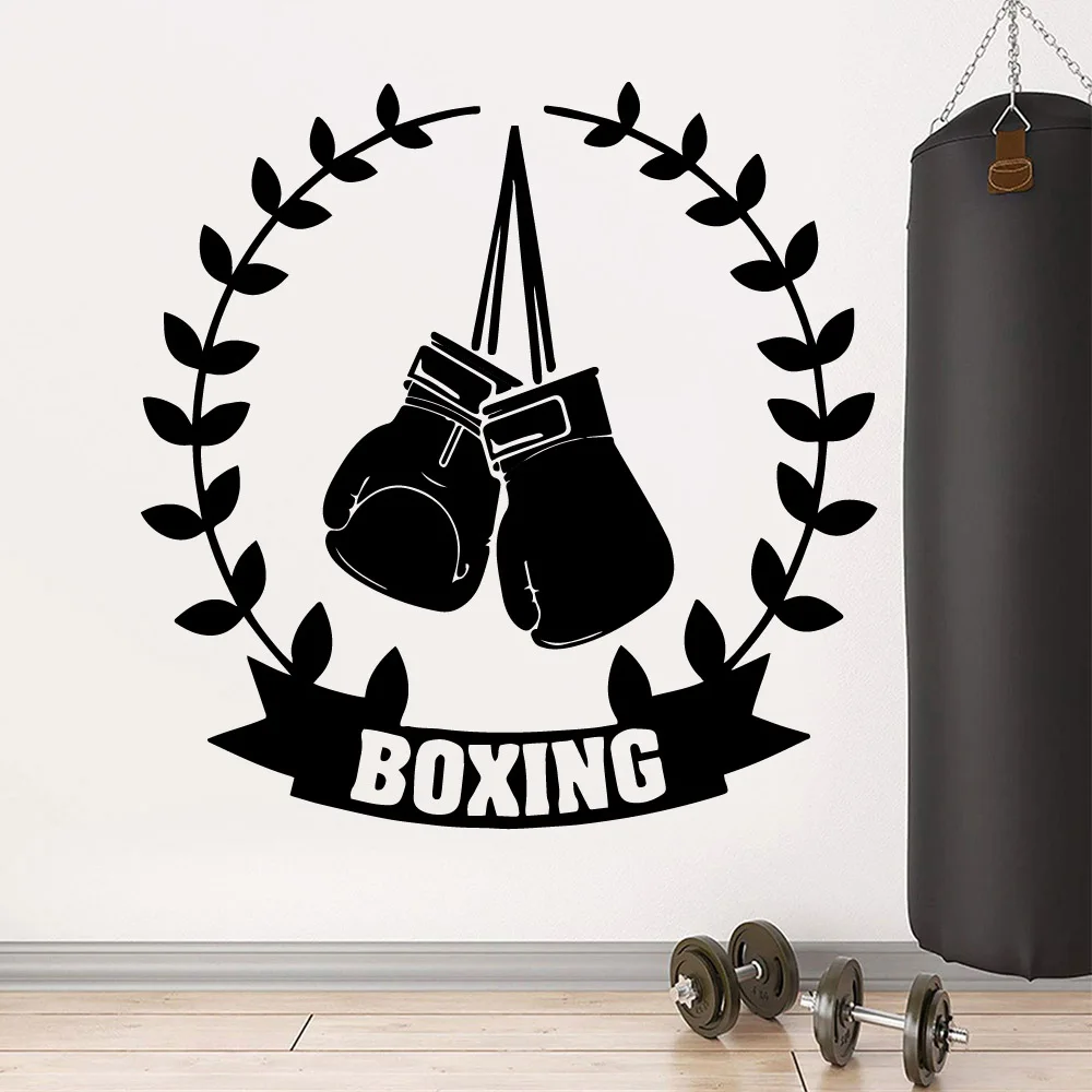 

Diy boxing Wall Sticker Home Decoration Accessories For Children's Room Mural Living Room Decorative Stickers adesivi murali