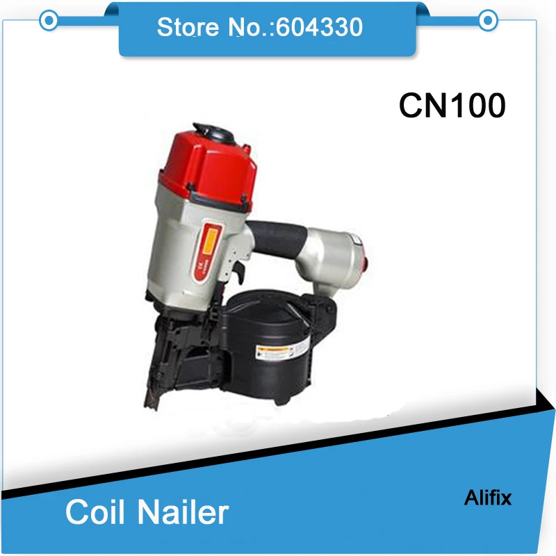 

CN100 coil nail guns Air gun Industrial Pallet air nailer MAX design, high quality