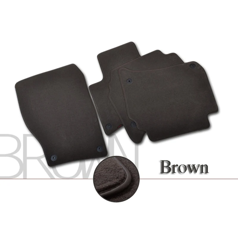  Solid Nylon Auto Odorless Floor Mats Liner Carpet Fitted For AUDI S5 2 Doors 2008-2020