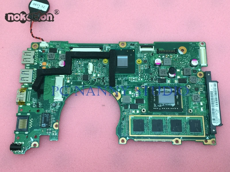 PCNANNY для ноутбука VivoBook X202E REV.2.0 материнская плата Pentium 987 1 5 ГГц 2 Гб ОЗУ HM70 рабочий |