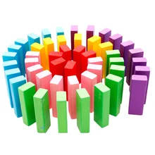 Wooden Tumbling Stacking Tower Wood Building Blocks Toys Bricks Domino Casual Board Games Toys Blocks Bricks Gifts for Child