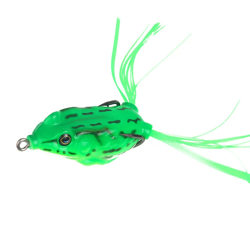 Lures Soft Bait Silicone Thunder Frog 14g/6cm Black Fish Bait Lure Artificial Bionic Bait Fishing Gear  jooyoo