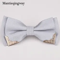 Бренд mantieqingway Многослойные точка галстук-бабочка с модной бабочкой для мужские свадебные Бизнес платье для девочек галстук галстуки