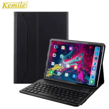 

Case For New iPad Pro 11 Keyboard,Kemile Smart Stand Case W Bluetooth Keyboard Cover For iPad Pro 11 inch A1890 Russian Keypad