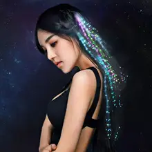 Модный светодиодный светильник, аксессуары для волос для женщин, вечерние аксессуары для волос, креативные волоконно-оптические заколки для волос, лучший подарок для леди и ребенка