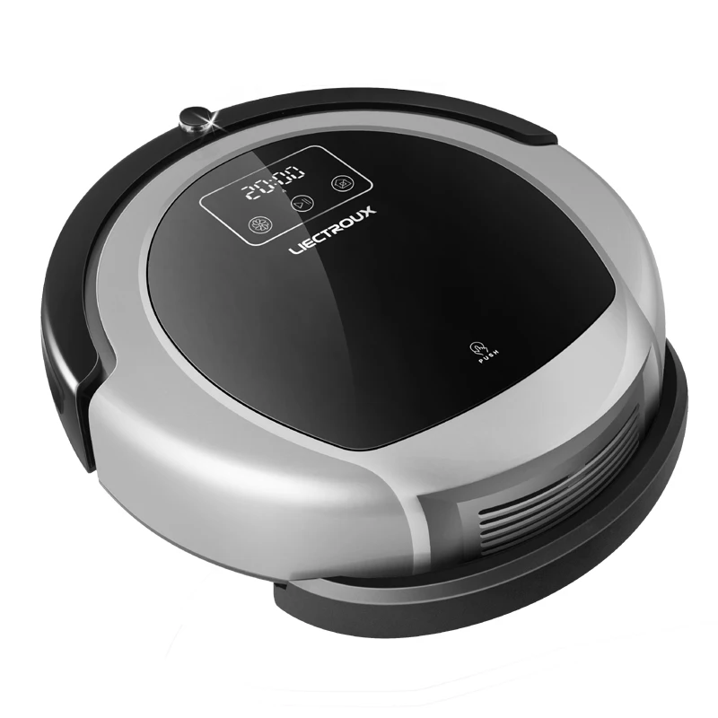 (Free all)LIECTROUX Robot Vacuum Cleaner B6009,2D Map & Gyroscope Navigation,Water Tank,with MemoryVirtual Blocker,UV Lamp