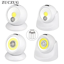 JXSFLYE, 360 градусов, интеллектуальная Cob Индукционная лампа, светодиодный Ночной светильник с управлением, для коридора, резервный Ночной светильник, лампа для шкафа, лампа для кормления