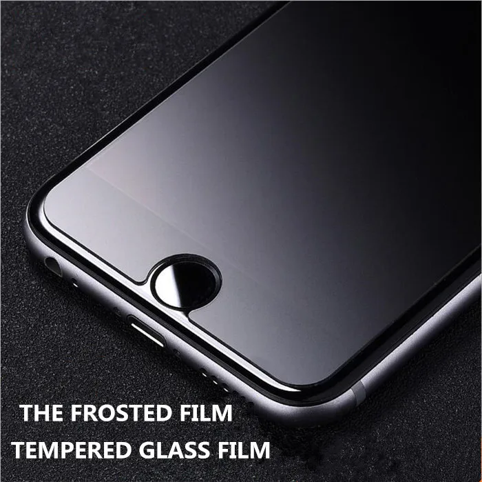 The frosted Screen Protector Tempered Glass For iPhone 7/7plus/6/6S/6plus/6s plus/5/5S/SE/5c | Мобильные телефоны и