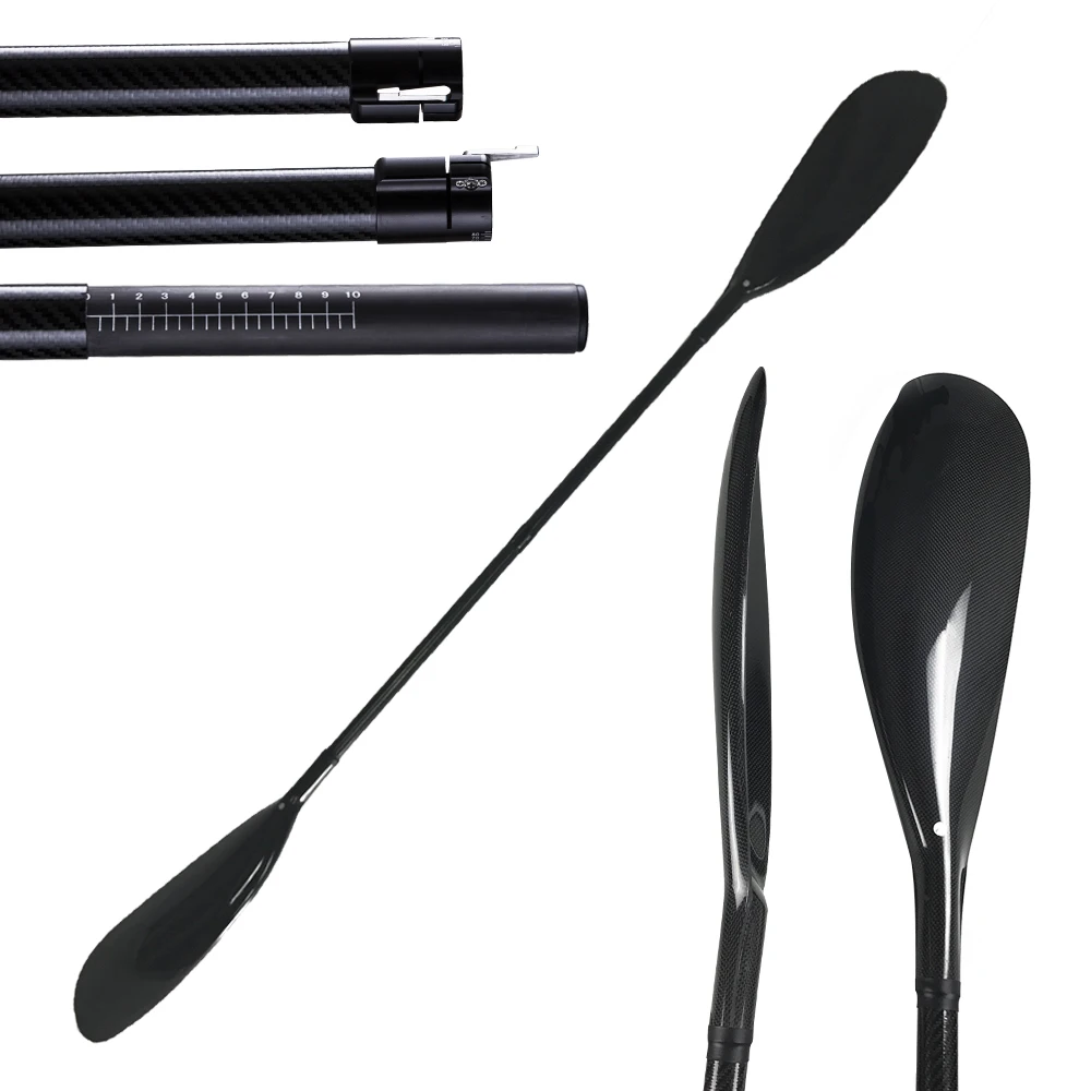 

Braca IV Kayak Paddle Oval Sharf Adjustable Carbon Fiber Kayak Paddle With Ferrule System