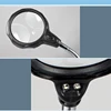 LED light source multi-function auxiliary clip magnifying glass double mirror tool repair clip magnifier ► Photo 3/6
