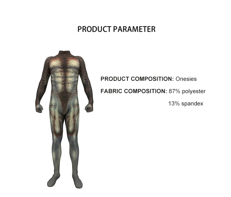 Костюм хищника для косплея с 3D принтом из фильма Хищник комбинезон для Хэллоуина боди для мальчиков на Хэллоуин вечерние на День Благодарения