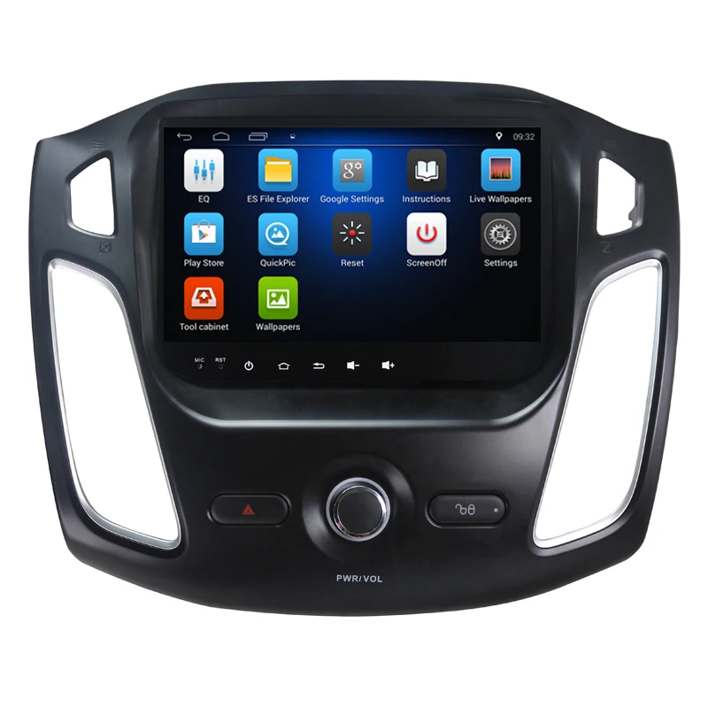 Clearance 10.2"Android 7.0 ! Car DVD PC Multimedia DVD Player GPS Navi Stereo Radio Fit Ford Focus Focus 2012 2013 14-2016 3G WIFI OBD DVR 3