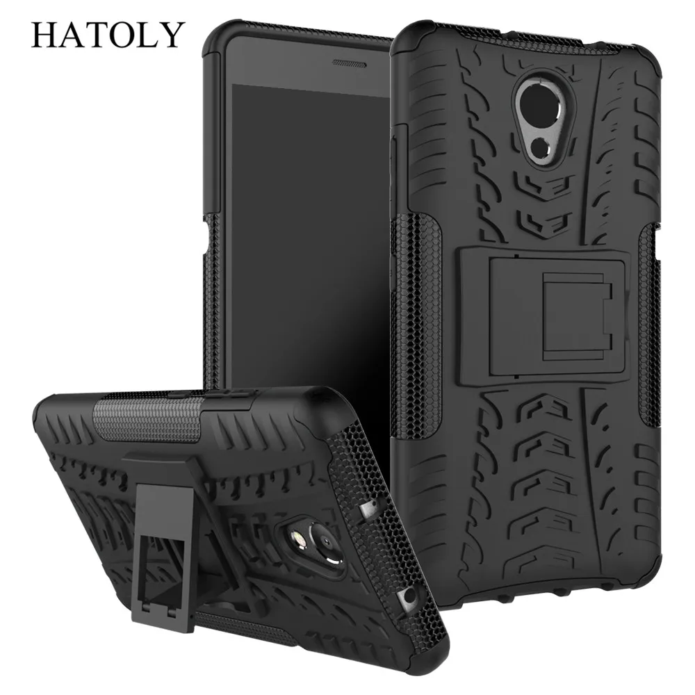

For Lenovo P2 Case 5.5" Armor Hybrid Silicone Hard Plastic Case For Lenovo Vibe P2 with Holder Stand For Lenovo P2 P2c72 Fundas