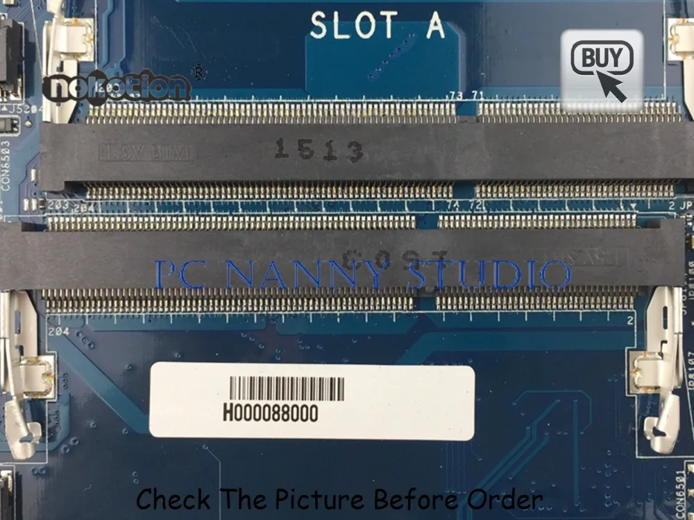 lower price  PCNANNY H000088000 for Toshiba Satellite L55W P55W laptop motherboard I7-5500U DDR3L tested