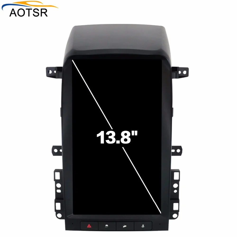 

IPS Screen Tesla style 13.8" BIG Screen Android 6.0 Car multimedia Player FOR Chevrolet Captiva 2008-2012 GPS Navi Radio no dvd